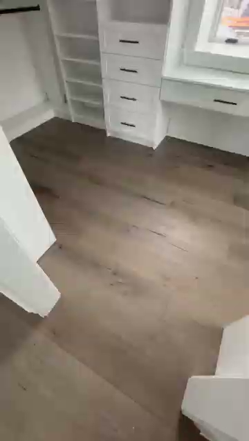 Custom walk-in closet project — video walkthrough